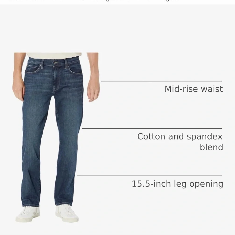 Joe’s Jeans Brixton Mens Straight and Narrow Leg Jean 30in W X 34in Inseam